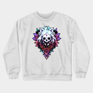 Cyberpunk Flowers Crewneck Sweatshirt